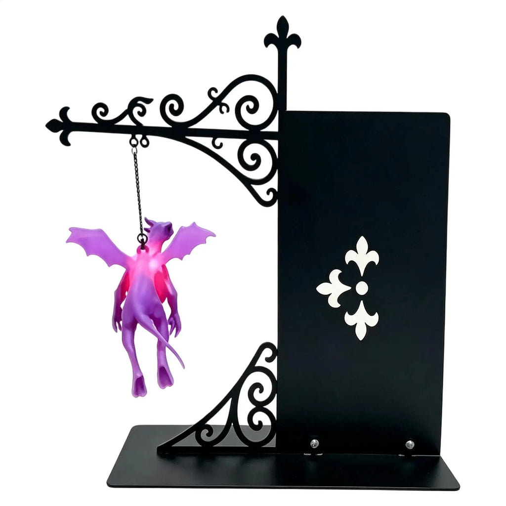 Floating Dragon Bookshelf Lamp – Fantasy LED Shelf Light