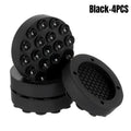 4-Pack Anti-Vibration Pads for Washing Machine & Appliances Appliance Vibration Pads Nixie Black 4PC