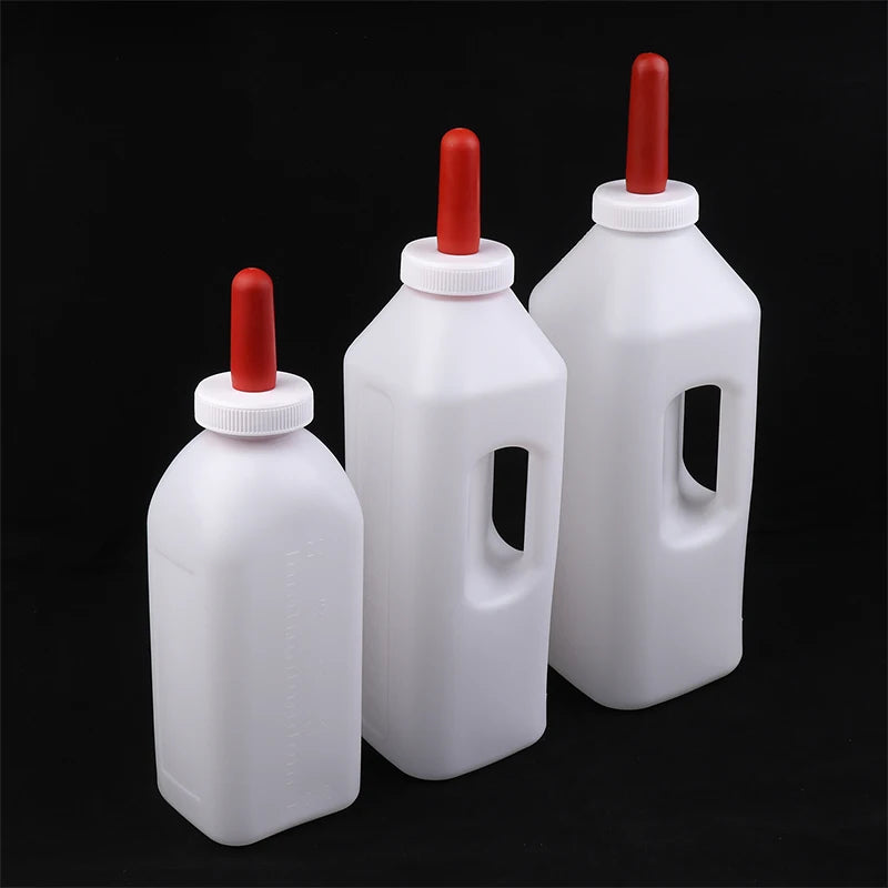 Calf Milk Feeder Bottle with Rubber Nipple 1–5L | Livestock Livestock Feeder Bottle Nixie