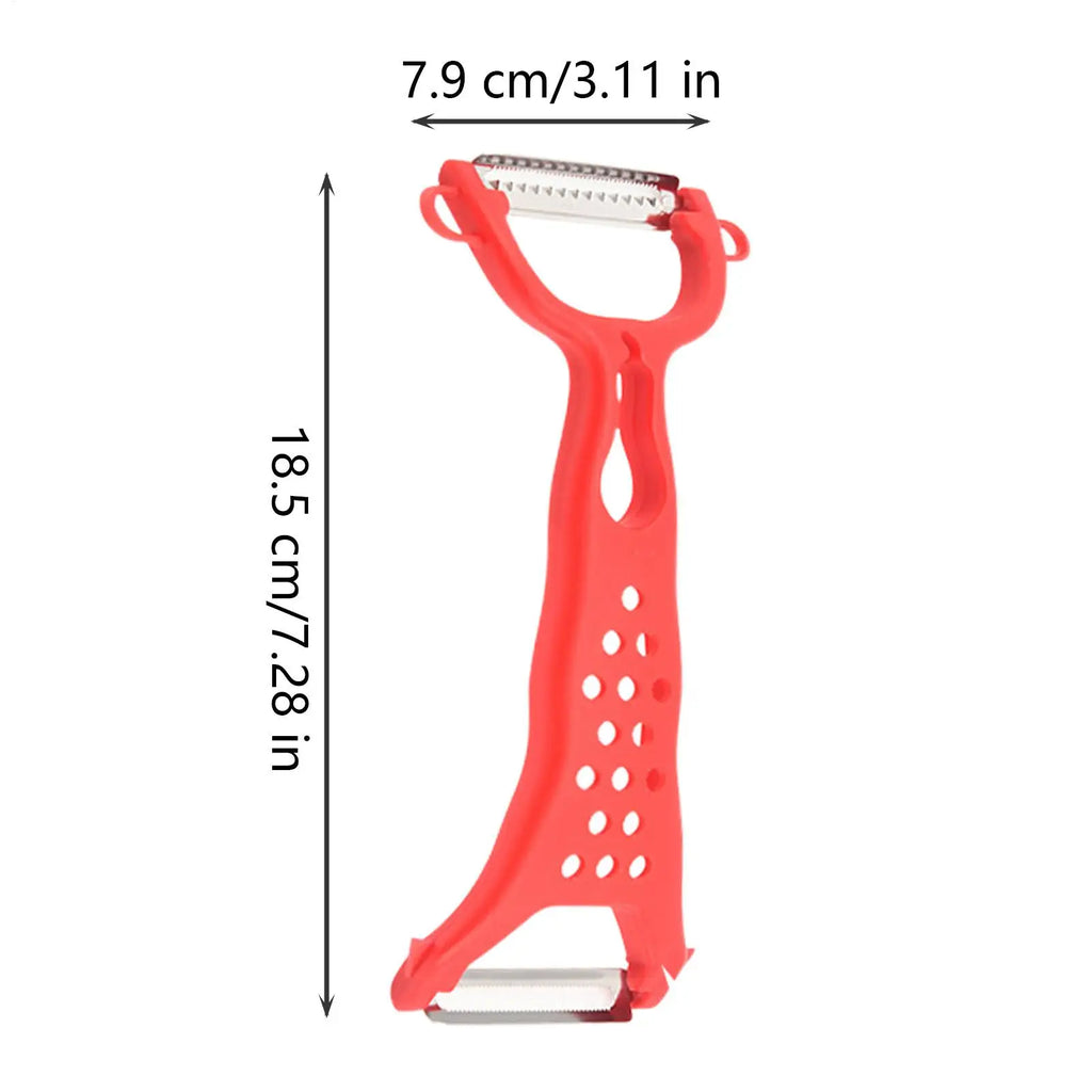 Stainless Steel Double Head Vegetable Peeler & Grater Tool Vegetable Peeler Grater Nixie