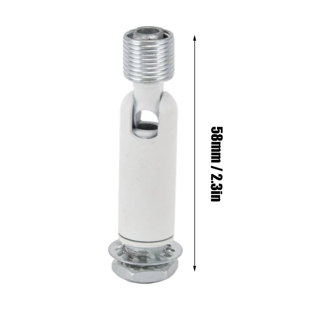 5PCS M10 Sloped Ceiling Adapter 180° Swivel Chandelier Mount Ceiling Light Adapter Nixie