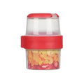 Double Layer Oatmeal Cup Portable Leak-Proof Lunch Container Food Storage Container Nixie Red 300ml