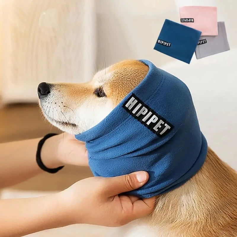 Dog Calming Earmuffs Snood – Noise-Reducing Pet Ear Cover Pet Grooming Accessory Nixie