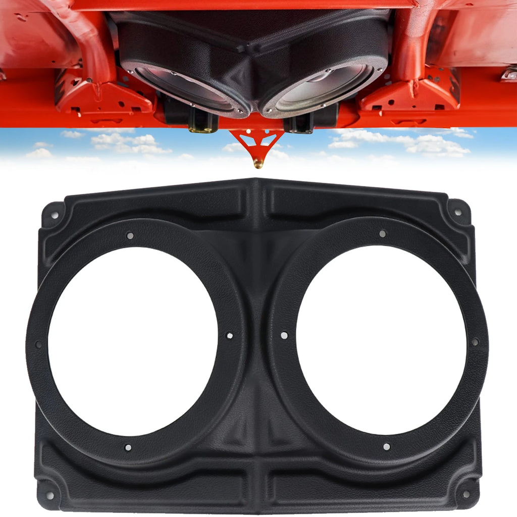 KEMIMOTO 6.5" UTV Speaker Pod Enclosure IP67 Roof Mount UTV Speaker Enclosure Nixie