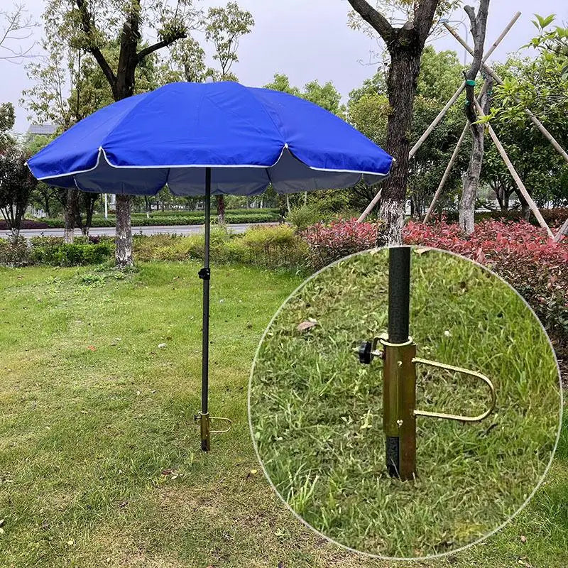Metal Beach Umbrella Anchor Stand – Outdoor, Garden & Camping Umbrella Anchor Stand Nixie