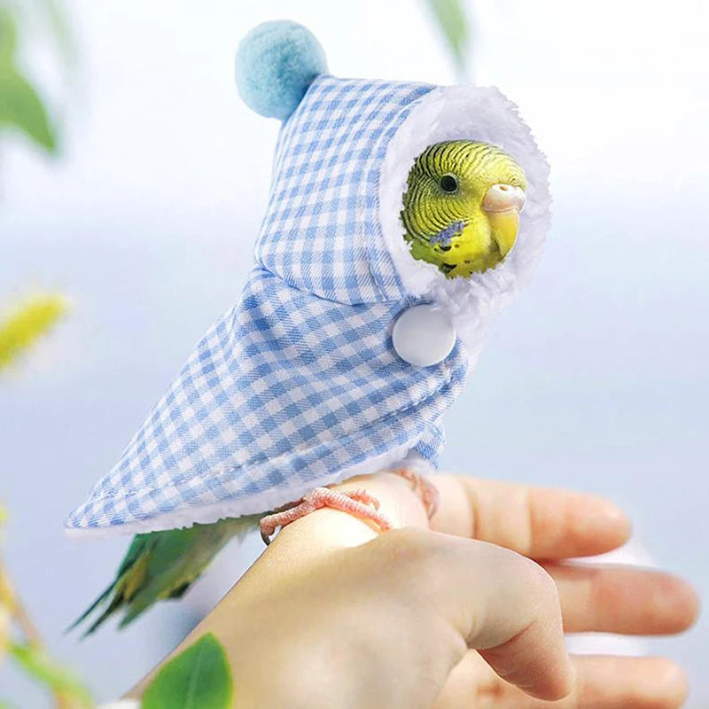 Warm Parrot Cloak – Thickened Winter Bird Costume Clothing