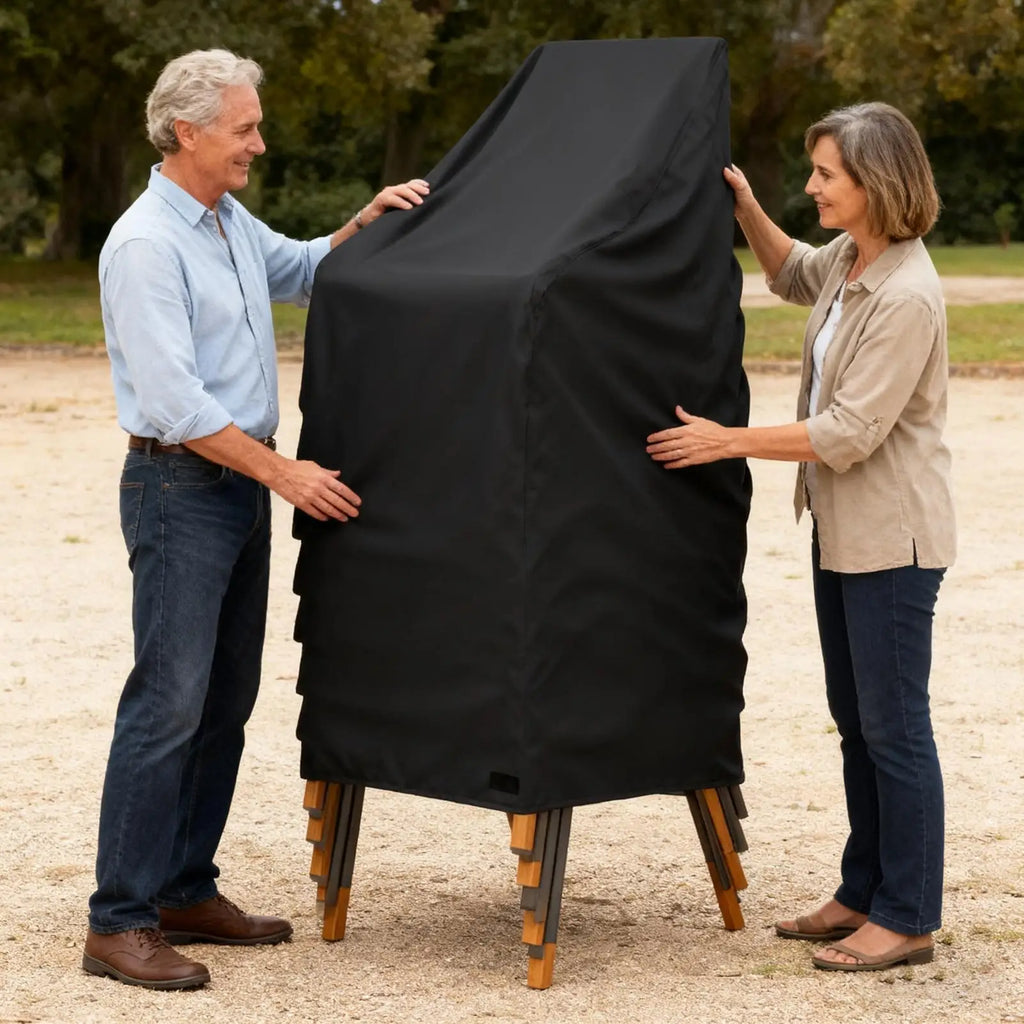 Heavy Duty Waterproof Outdoor Chair Cover with Drawstring Patio Chair Cover Nixie