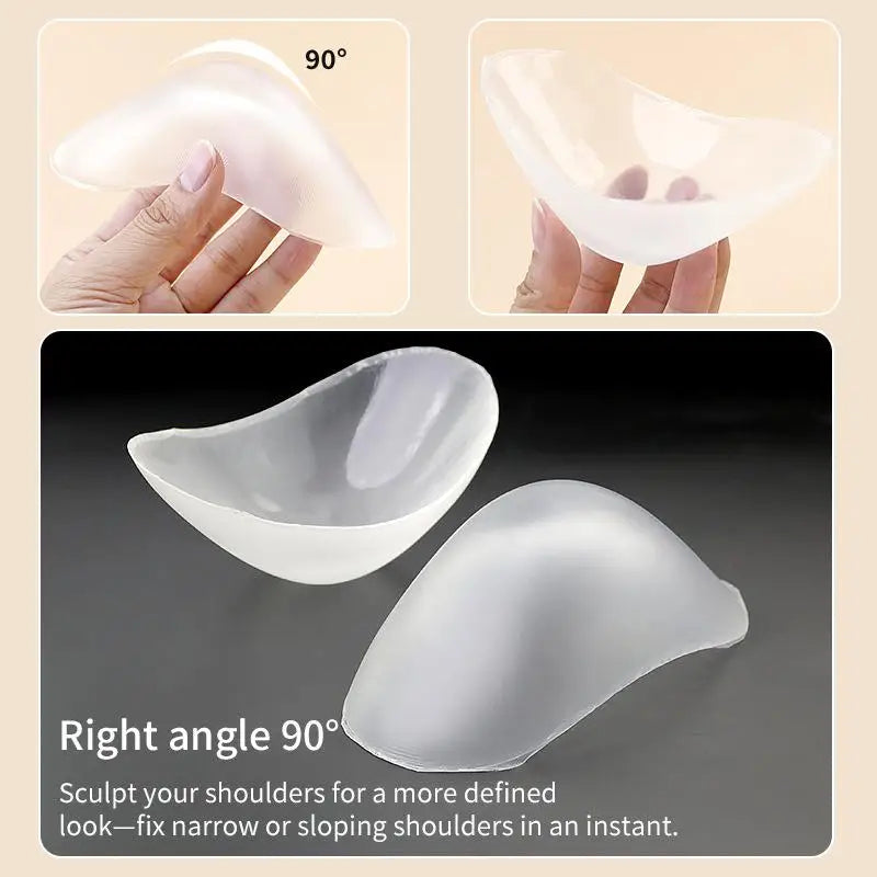 Enlarged Right Angle Silicone Shoulder Pads 8.5mm – Stage Wear Shoulder Pads Nixie