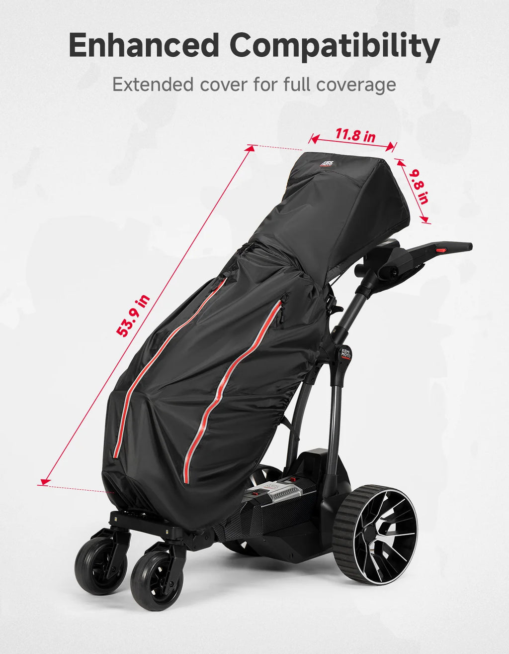 Universal Golf Bag Rain Cover w/ Hood – 210D Waterproof Golf Bag Rain Cover Nixie