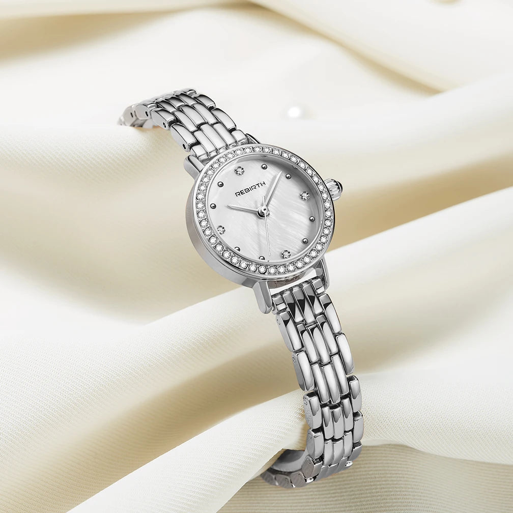 Rebirth Retro Oval Gold Women's Quartz Watch – Roman Numeral