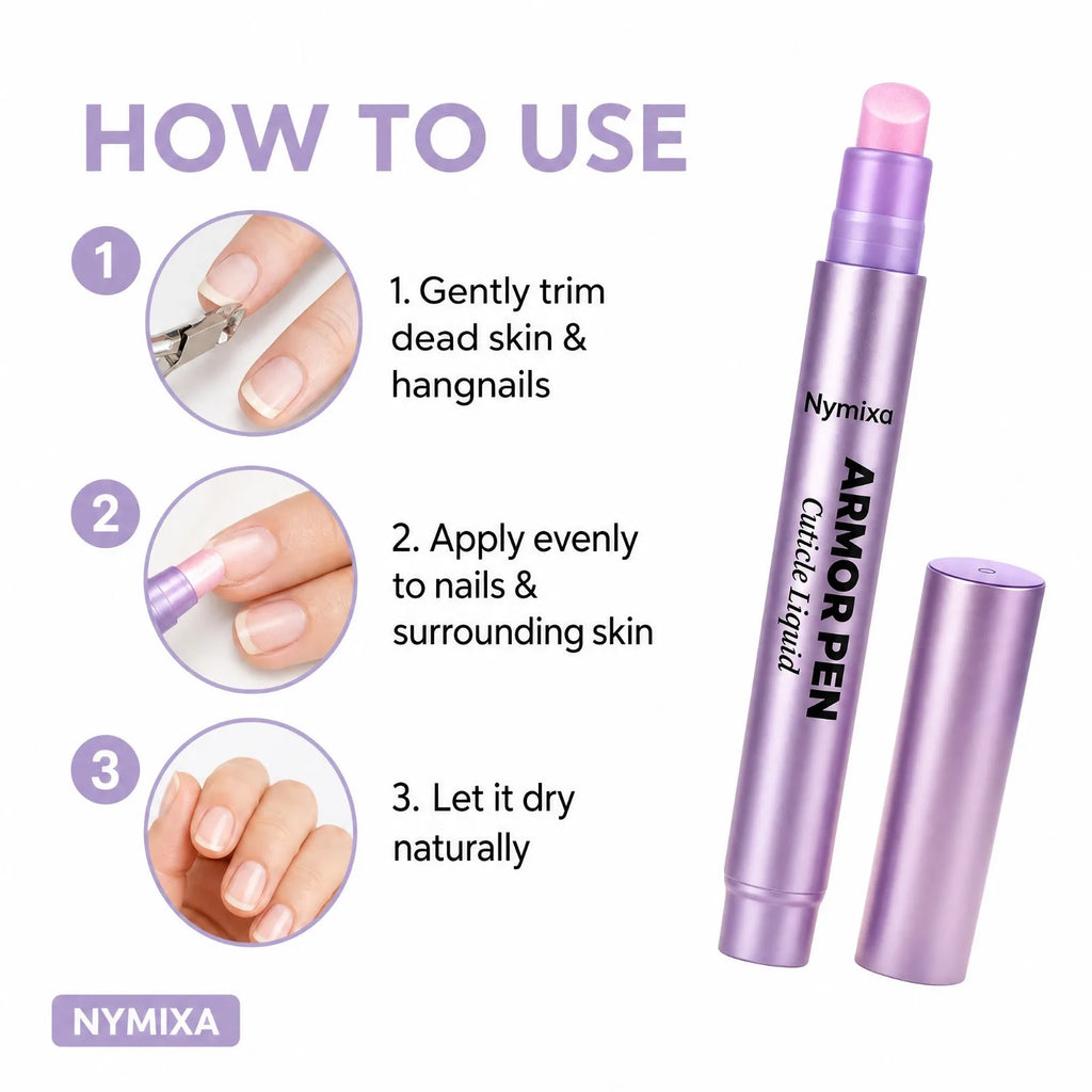 Cuticle Oil Pen – Panthenol & Tea Tree Oil Nail Treatment Cuticle Oil Pen Nixie