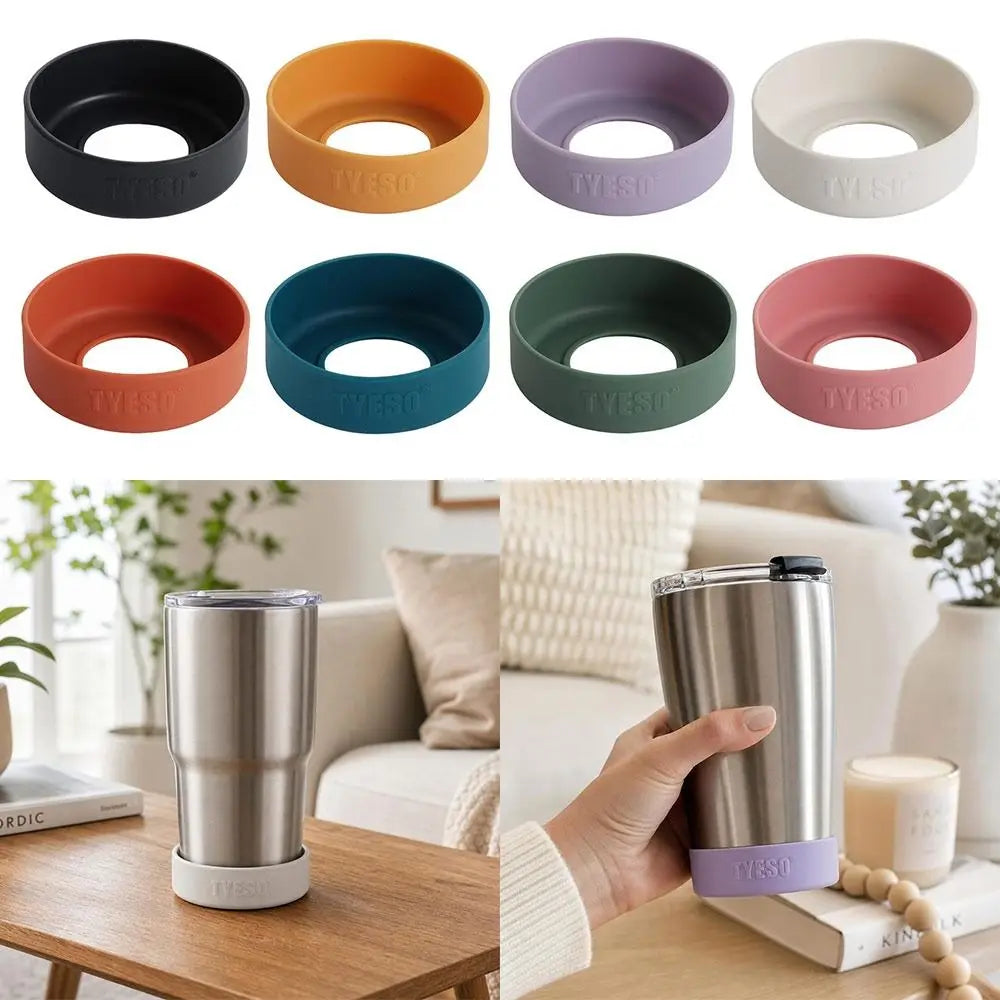 Silicone Anti-Slip Bottle Bottom Cover 71-75mm | Tyeso Mug Silicone Bottle Sleeve Nixie