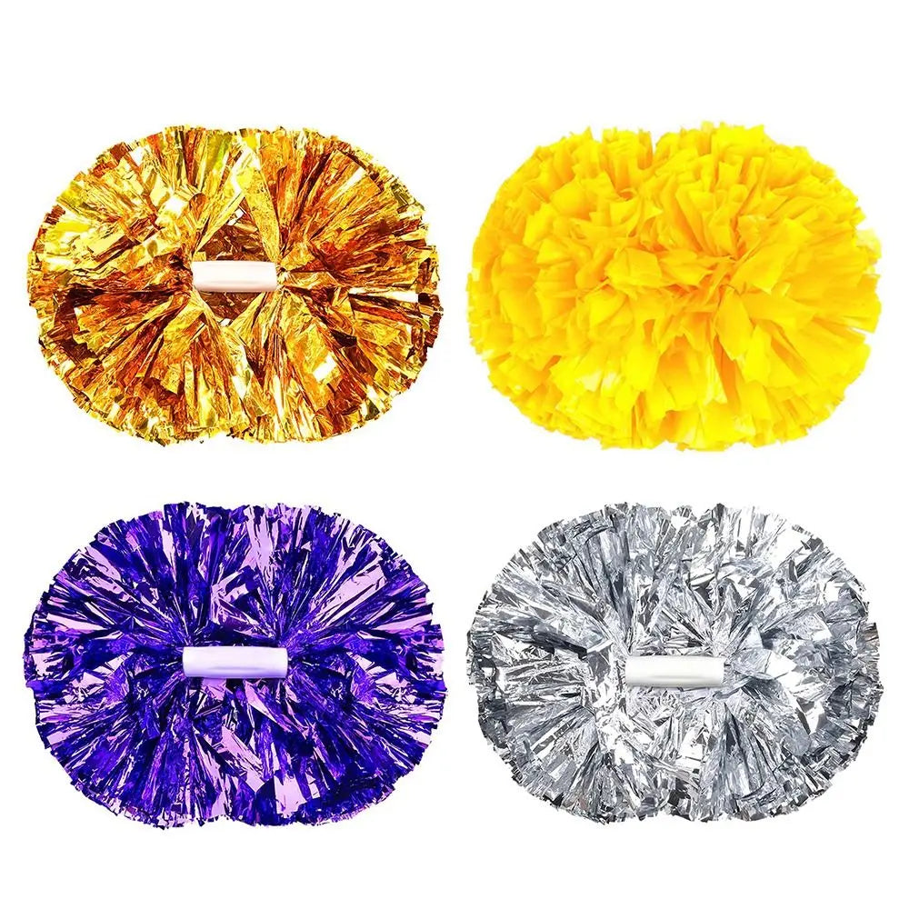 Colorful Cheerleader Pom Poms 30x37cm Dance & Party Props Cheerleader Pom Poms Nixie