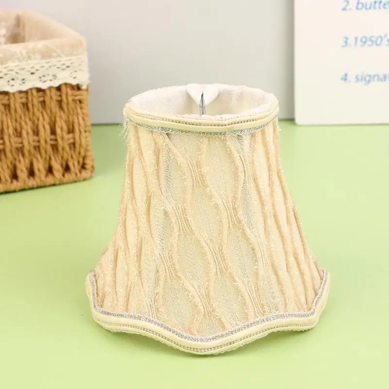 Fabric Lampshade Cover for Chandelier & Wall Lamp | DIY Decor Fabric Lampshade Cover Nixie A5