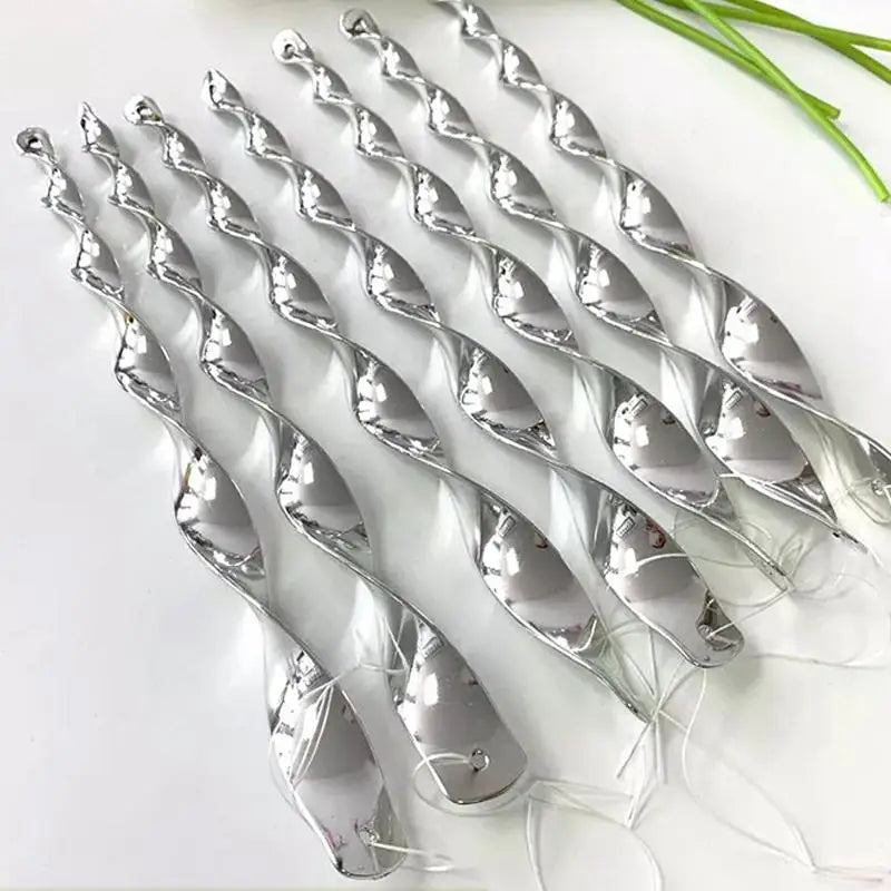 Bird Repellent Spiral Reflectors 6/10/12 Pcs – Garden Deterrent Bird Repellent Reflectors Nixie