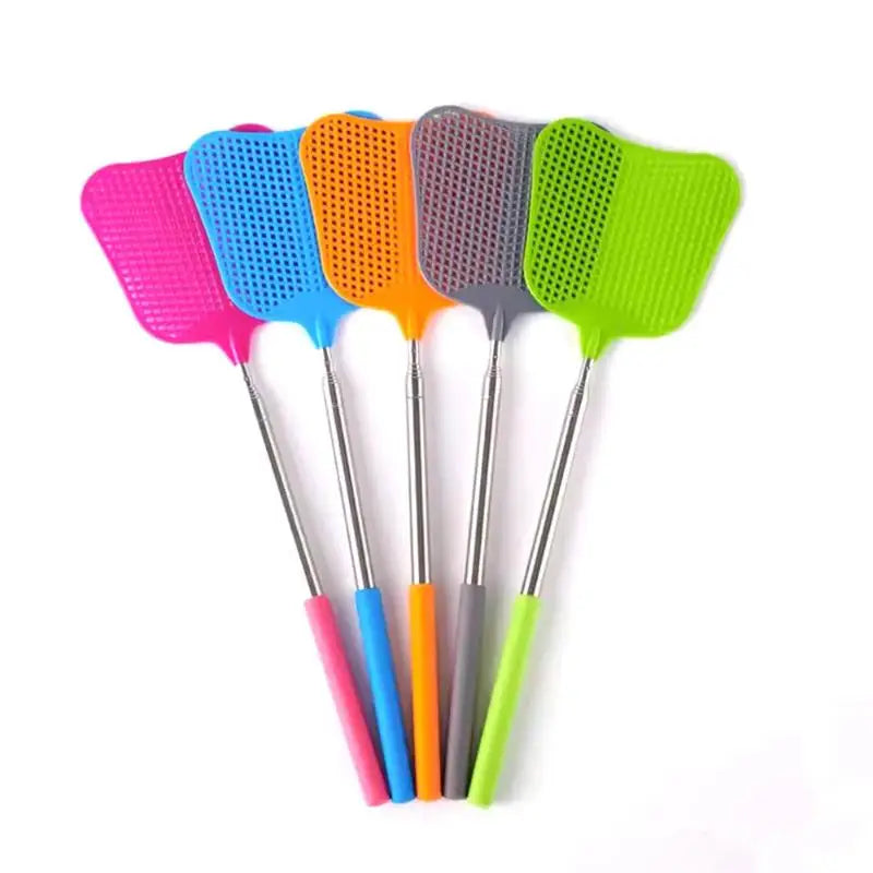 Telescopic Fly Swatter Heavy Duty Plastic & Steel | Nixie Fly Swatter Nixie Default Title