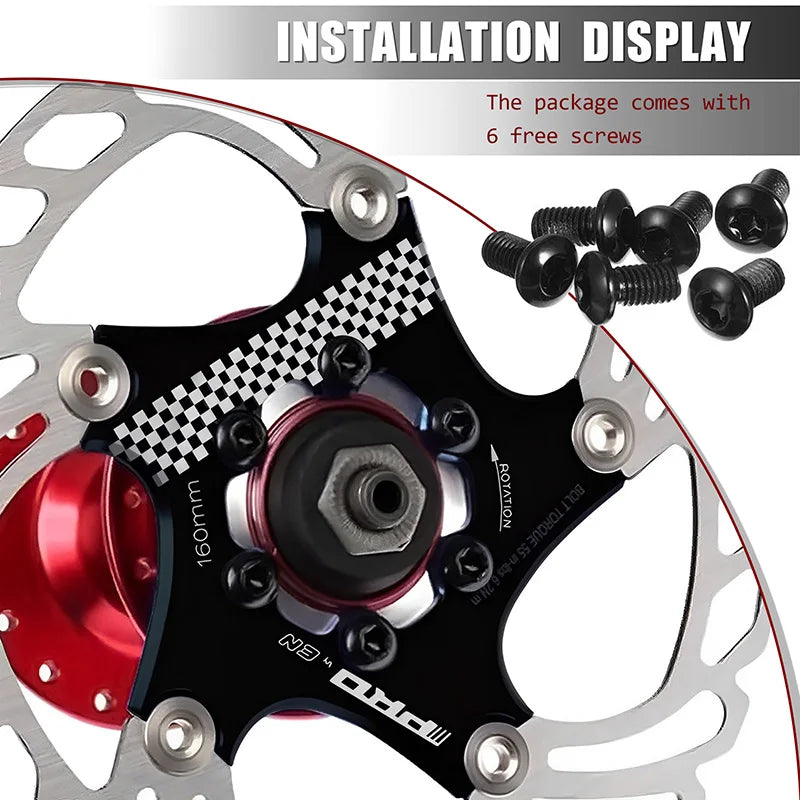 IIIPRO Floating Bike Brake Disc Rotors 140–203mm MTB & Road Bike Brake Rotor Nixie