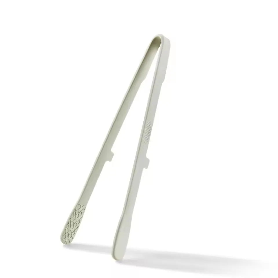 Silicone Kitchen Tongs – Non-Slip BBQ, Salad & Cooking Clip Silicone Kitchen Tongs Nixie WHITE
