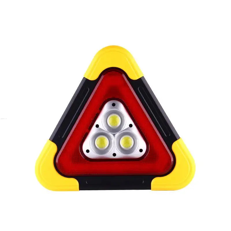 LED Triangle Warning Light – Flashing Road Safety Lamp Set