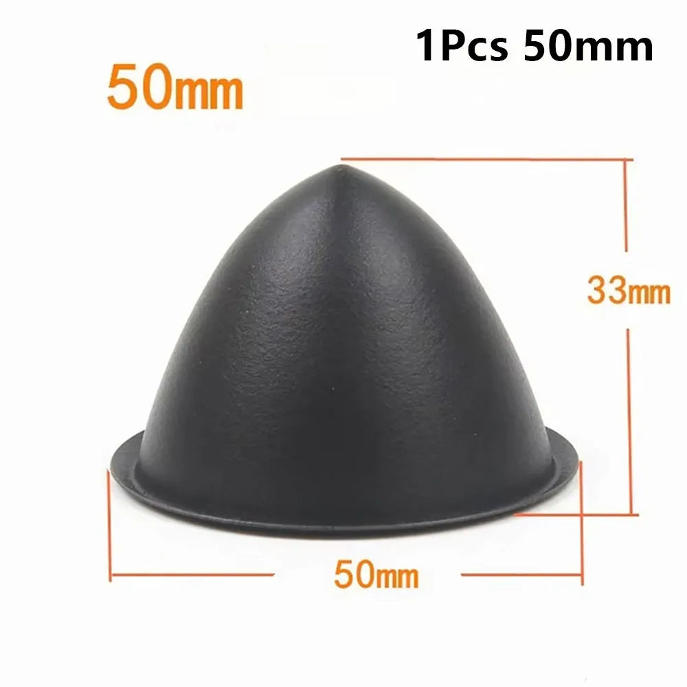 Speaker Dust Caps 35–50mm PP Coned Covers – 1 or 4 Pcs