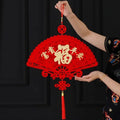 Chinese Knot Red Tassel Pendant – Lucky Spring Festival Ornament Holiday Hanging Ornament Nixie A1