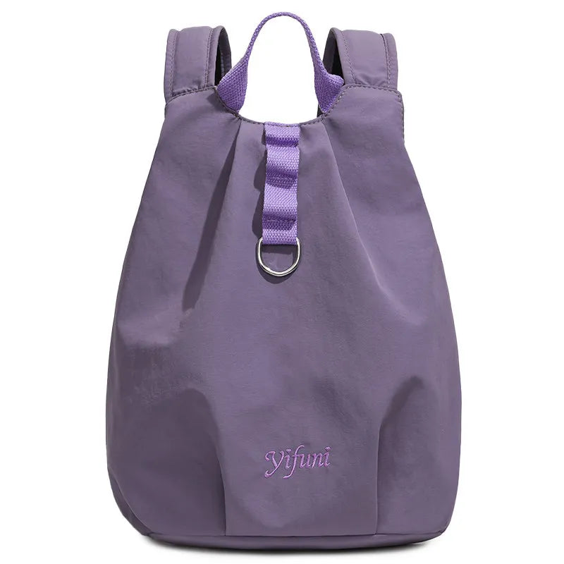 Women's Lightweight Oxford Vest Backpack – Water-Resistant