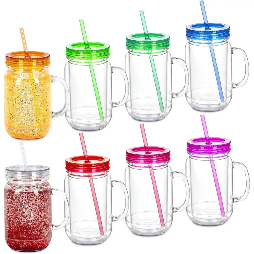 20 oz Snow Globe Tumbler | Double Wall DIY Glitter Cup DIY Glitter Tumbler Nixie