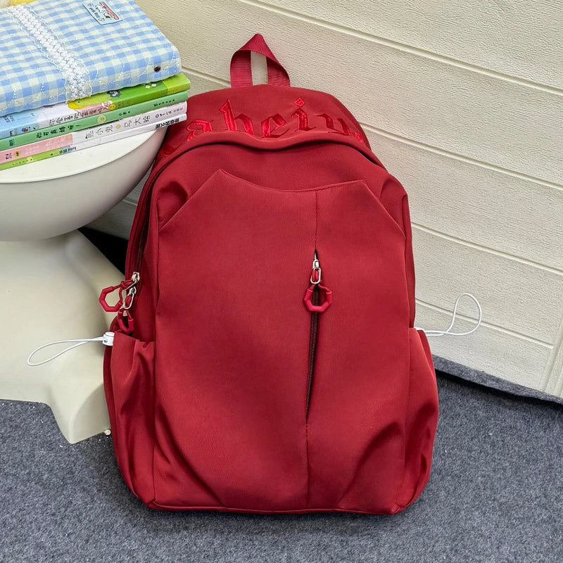 Large Capacity Japanese Forest-Style Backpack | Unisex Nylon School Backpack Nixie