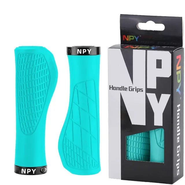 Lock-On MTB Handlebar Grips Anti-Slip Rubber BMX Bike Grips Bike Handlebar Grips Nixie BIANCHI