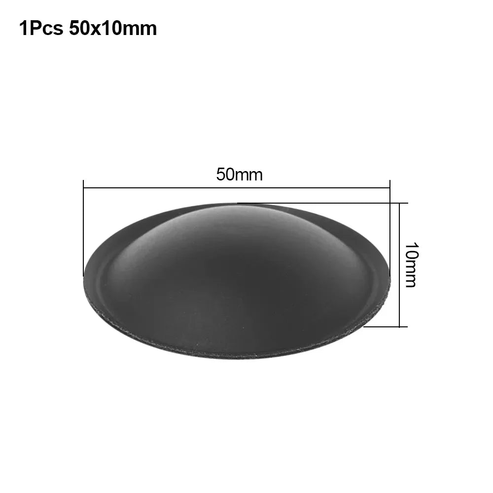 PP Black Speaker Dust Cap 30–150mm Woofer Cone Cover Speaker Dust Cap Nixie 1Pcs 50x10mm
