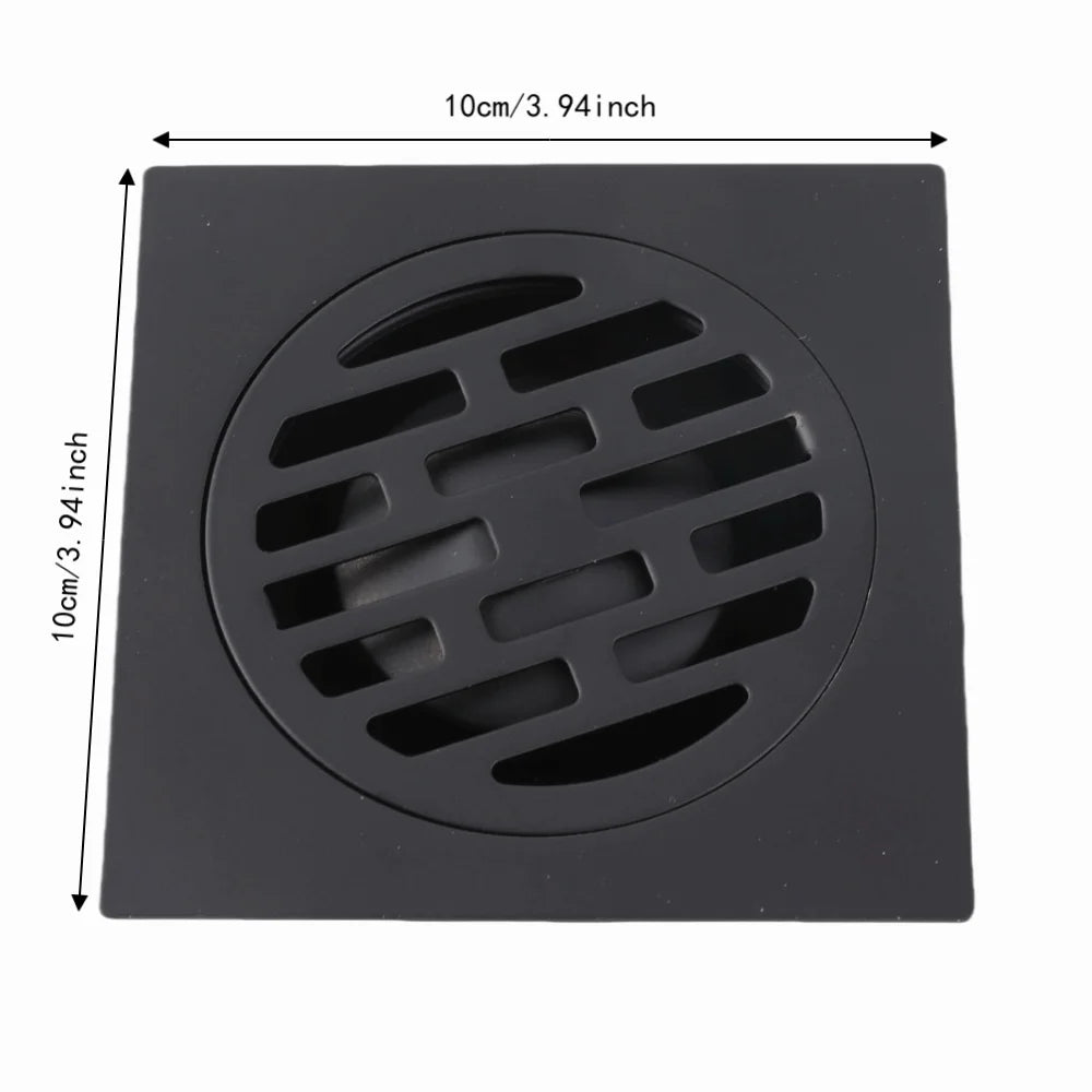 Stainless Steel Floor Drain – Rust-Proof Odor-Blocking Shower Drain Floor Drain Nixie