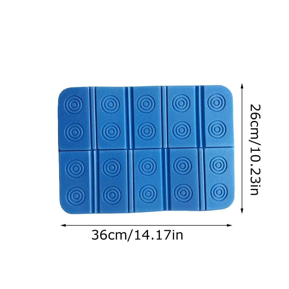 Foldable XPE Foam Seat Cushion – Waterproof Outdoor & Shower Mat Folding Seat Cushion Nixie Blue