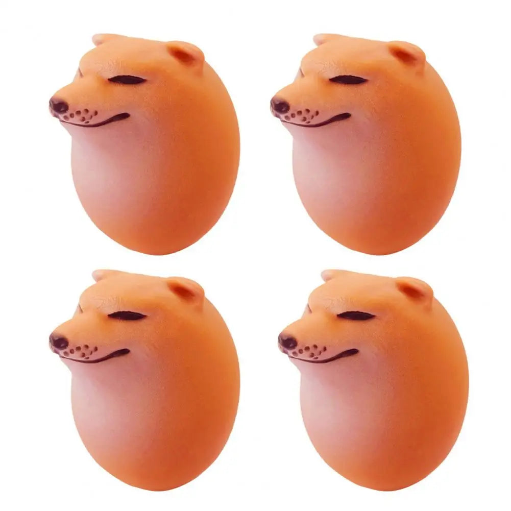 Dog Egg Squishy Squeeze Sensory Fidget Toy – 1 to 4 Pcs