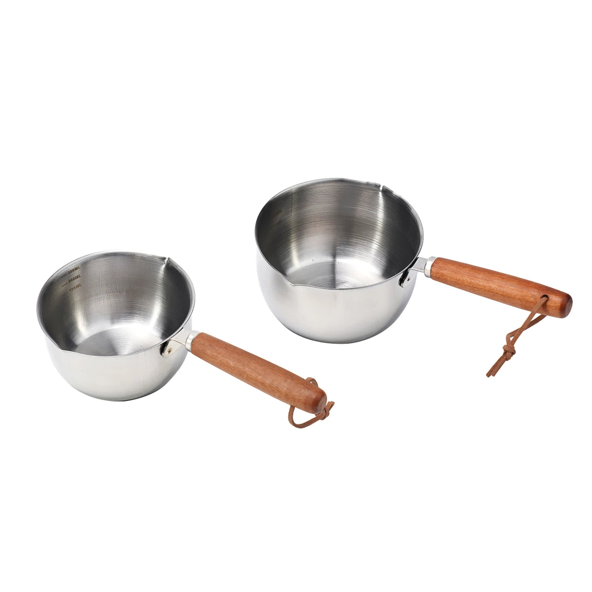LEENKEA Stainless Steel Milk Pan & Butter Saucepan Milk Pan Saucepot Nixie
