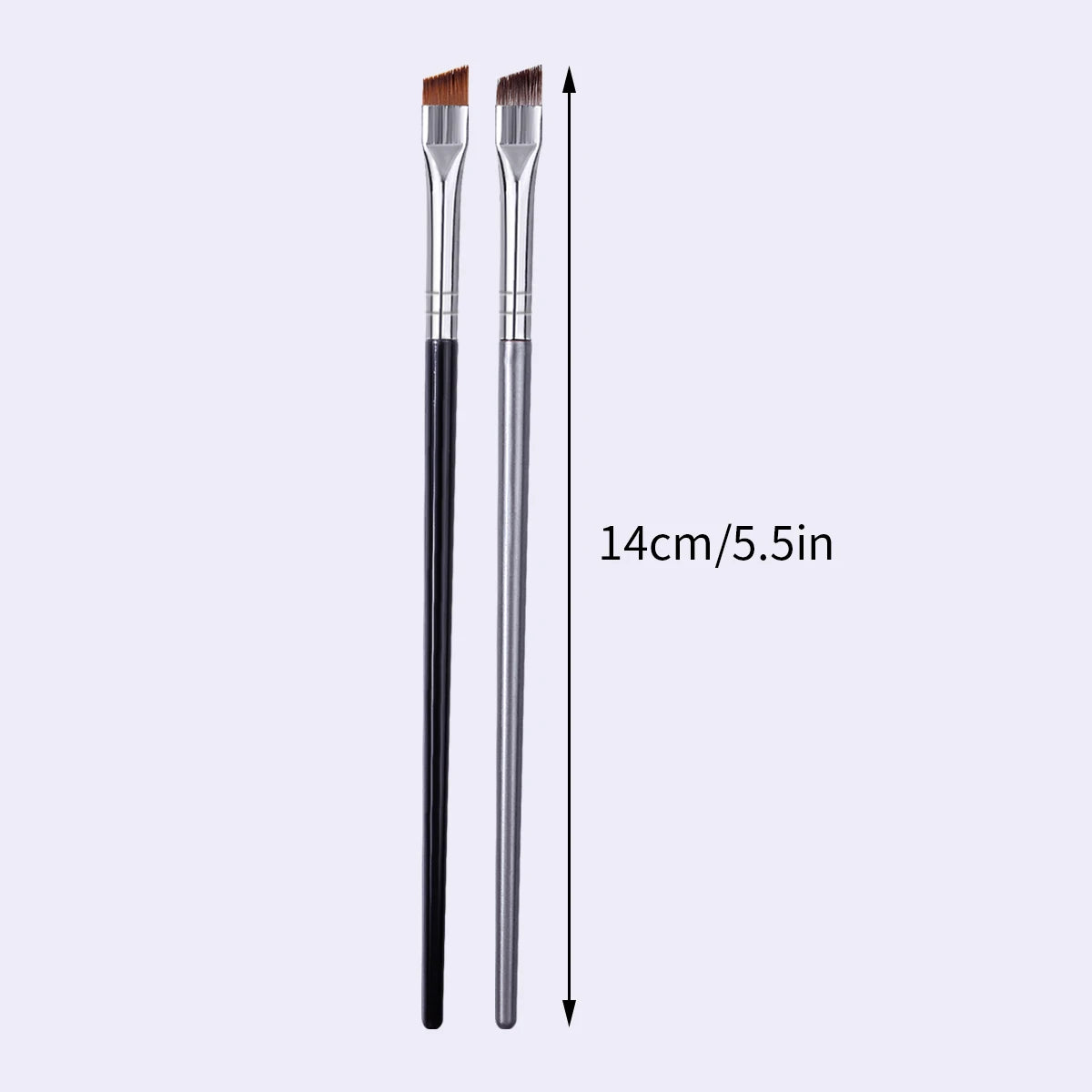 12PCS Ultra-Fine Eyeliner & Eyebrow Brush Set for Precision Makeup Brush Set Nixie