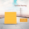 PVC Tactile Paving Blind Road Brick Self-Adhesive Floor Stickers Tactile Paving Tiles Nixie yellow-stripes