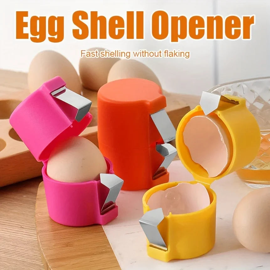 3-Piece Stainless Steel Egg Yolk Separator – Easy-Grip Kitchen Tool Egg Yolk Separator Nixie