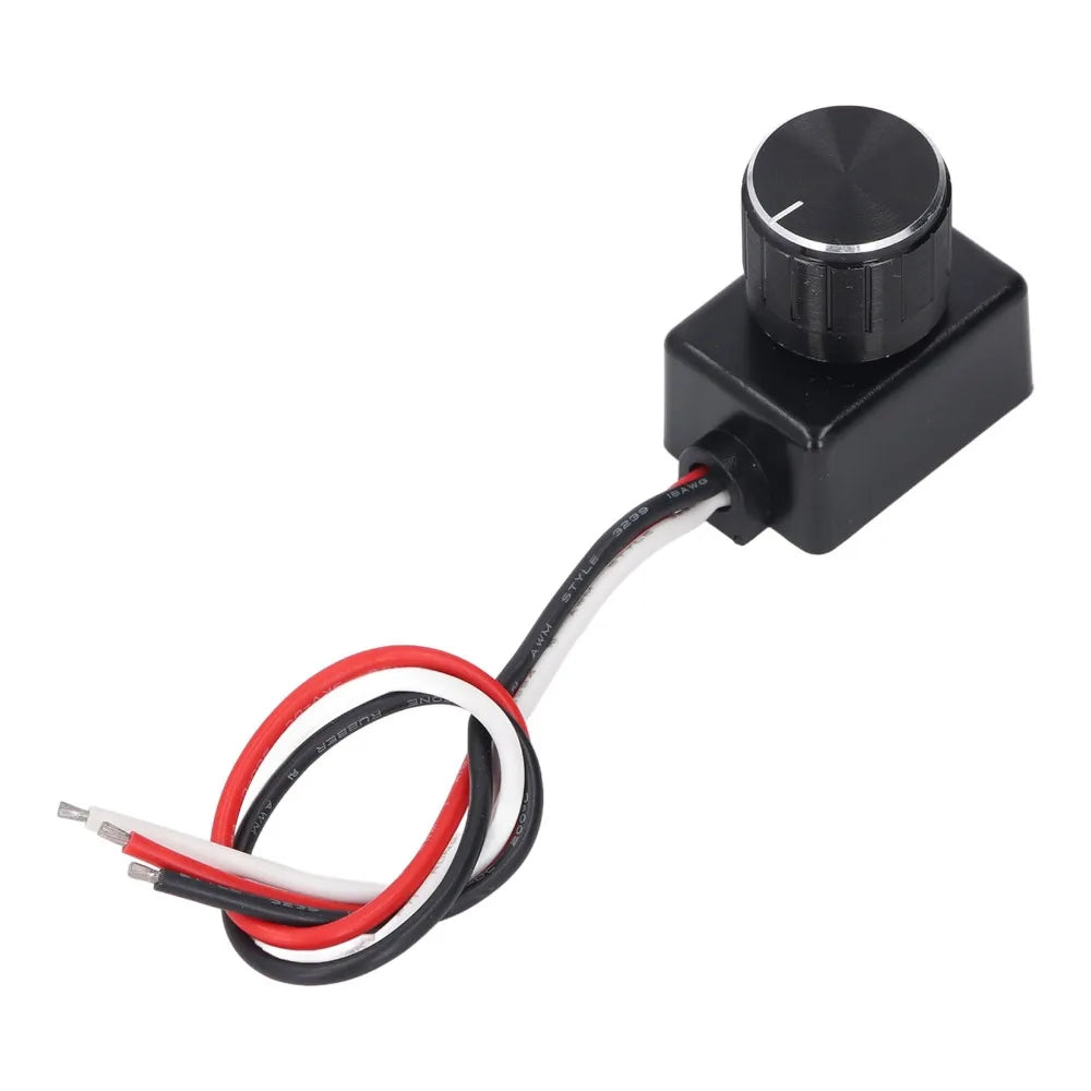 12-24V DC PWM LED Dimmer Switch Rotary Knob – RV Boat Truck LED Dimmer Switch Nixie