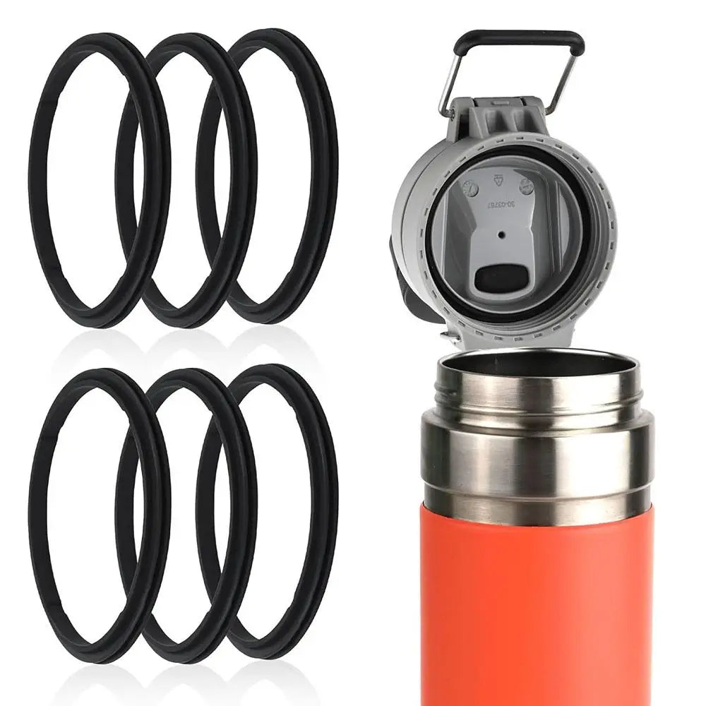 BPA-Free Silicone Lid Gasket for Stanley Quick Flip GO (2-Pack) Bottle Seal Gasket Nixie