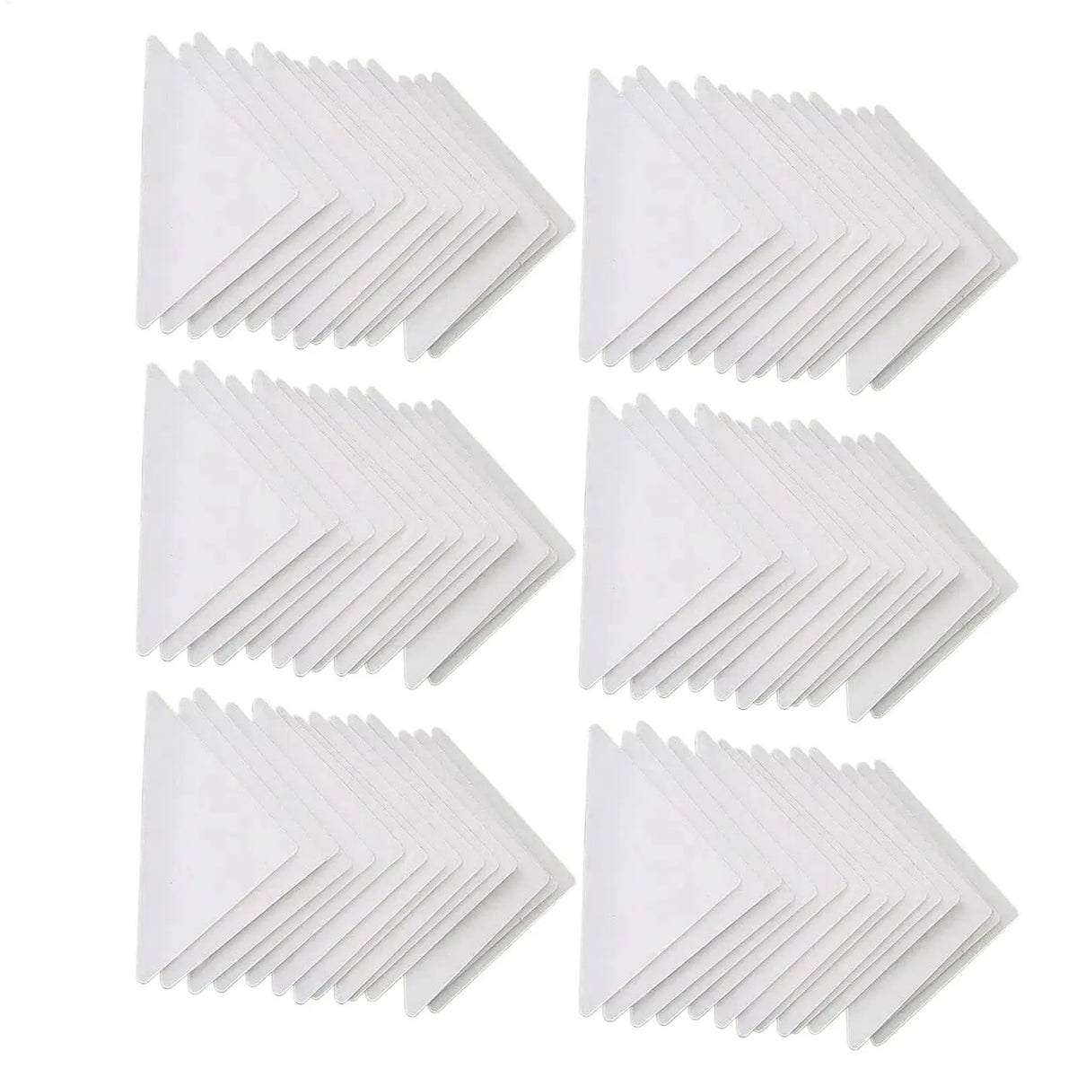 Triangle Collar Stays – Self-Adhesive Anti-Curl Shirt Stickers