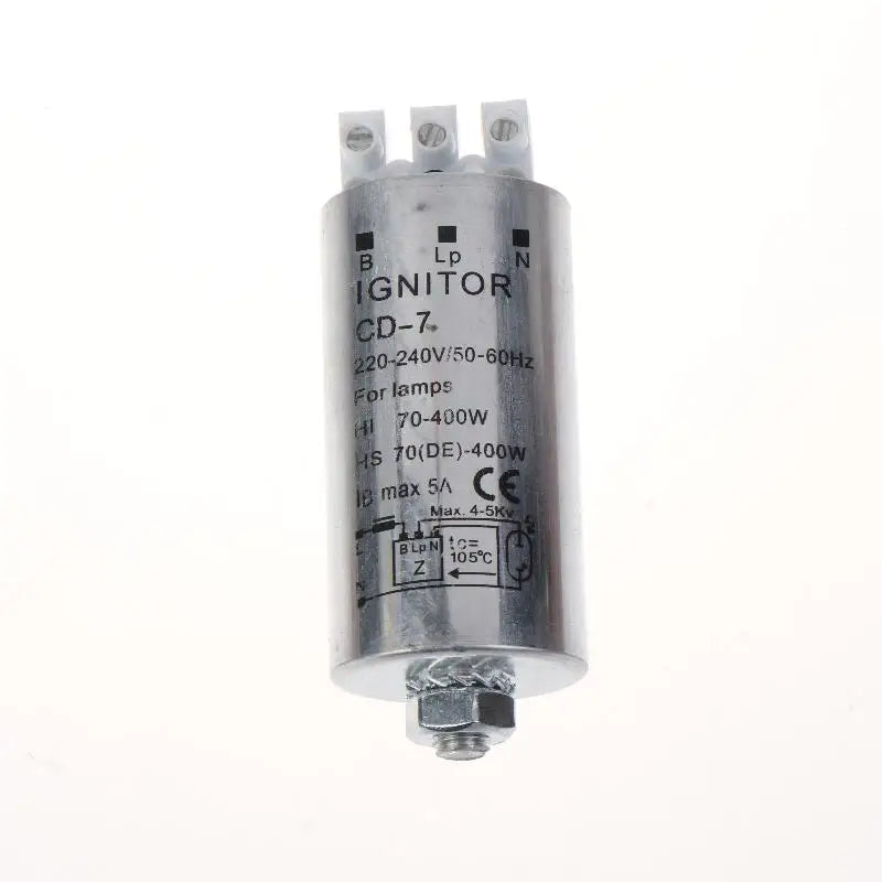CD-7 HID Lamp Ignitor 70W–400W for MH & HPS Lamps HID Lamp Ignitor Nixie Default Title