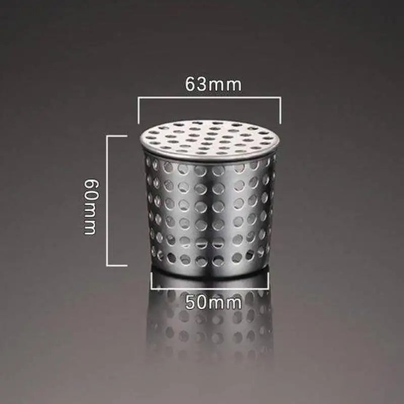 50mm Stainless Steel Drain Cover Insert Filter & PVC Pipe Cap Drain Cover Filter Nixie 63