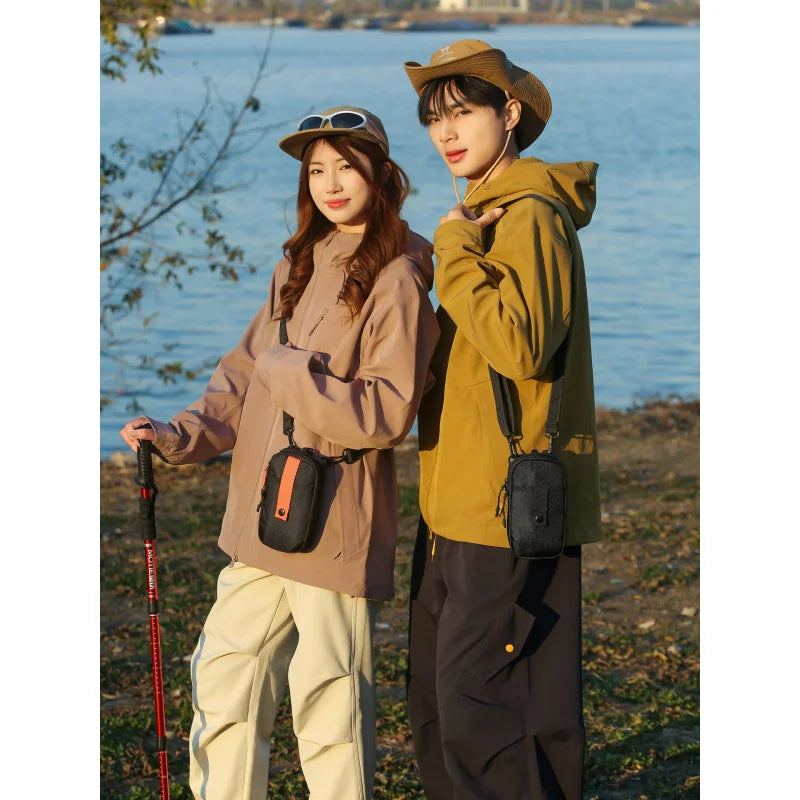 Men's Crossbody Shoulder Bag – Waterproof Lightweight Mini Bag