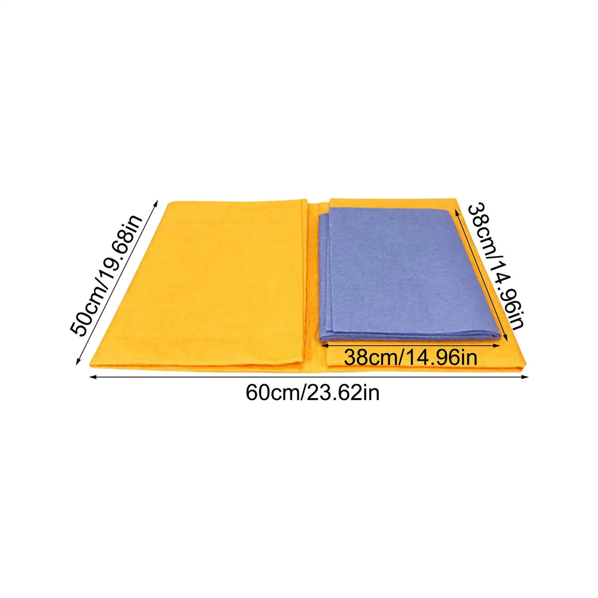 8-Pack Super Absorbent Chamois Towels – Car & Home Cleaning Chamois Cleaning Towels Nixie