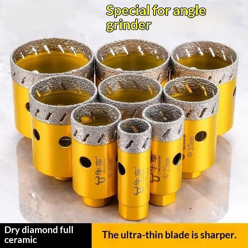 M10 Diamond Drill Bit for Angle Grinder – Dry Cut Tile & Stone Diamond Drill Bit Nixie
