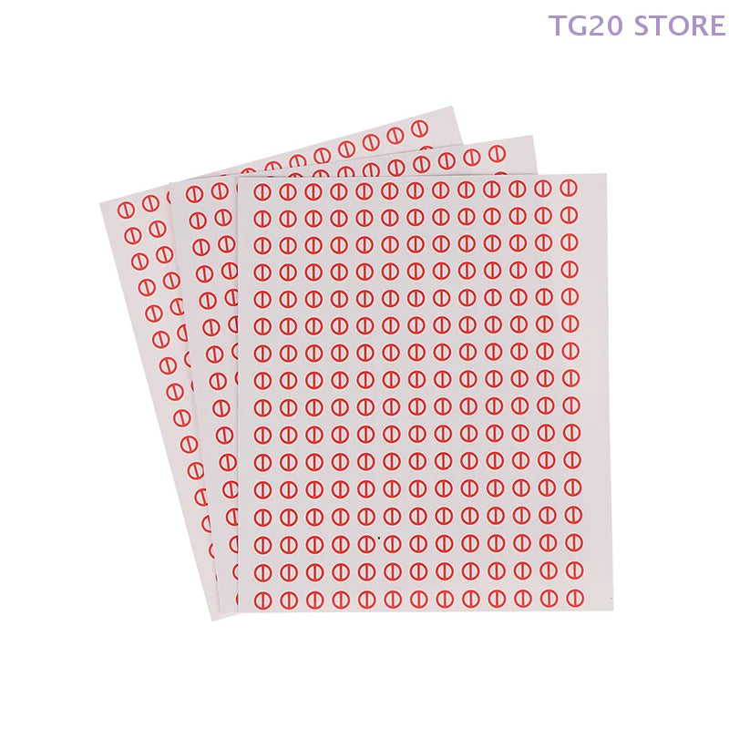 Fragile Eggshell Warranty Void Stickers for PC Screws – 3 Sheets Warranty Void Stickers Nixie