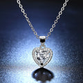 CZ Cubic Zirconia Mood Tracker Necklace | Classic Chain Jewelry Chain Necklace Nixie Rust Red