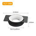 Frameless Recessed GU10 MR16 LED Ceiling Downlight Fitting Recessed Downlight Fitting Nixie Black white No plug