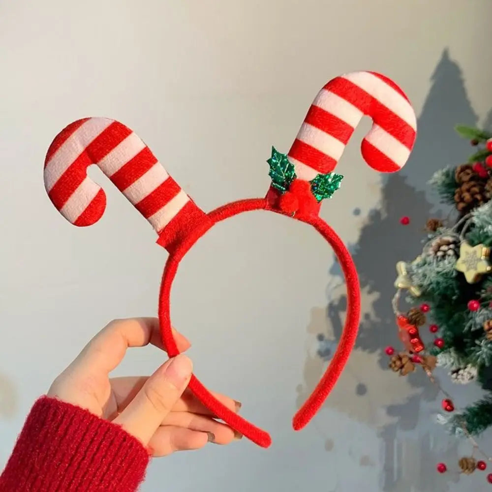 Cute Santa Claus Christmas Headband – Funny Xmas Hair Accessory Christmas Headband Nixie