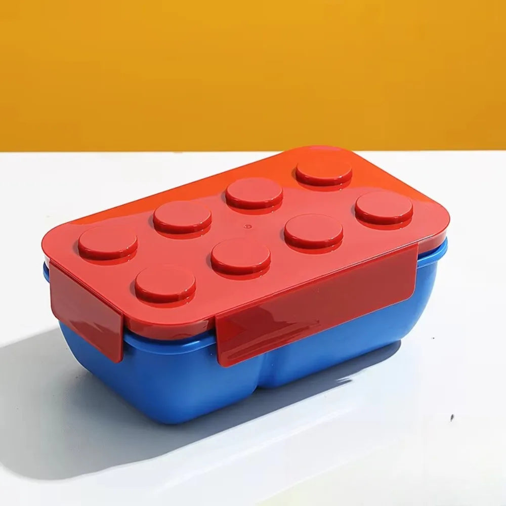 Building Blocks Bento Box – Kids Portable Sealed Lunch Box Kids Bento Lunch Box Nixie
